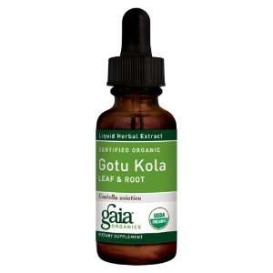  Gaia Herbs Gotu Kola Leaf & Root 128 oz: Health & Personal 