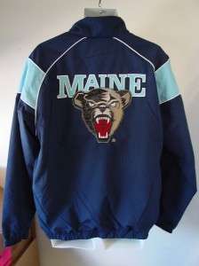 UMO Orono University Maine Black Bear Pullover Jacket  