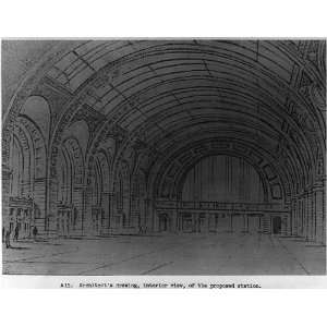  Union Station,Washington,DC,proposed station,interior 
