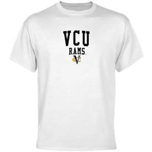  VCU Rams Team Arch T Shirt   White