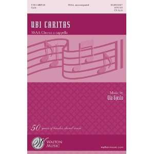  Ubi Caritas   SSAA A Cappella Sheet Music Musical 