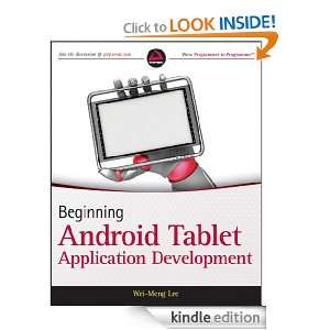 Beginning Android Tablet Application Development (Wrox Programmer to 