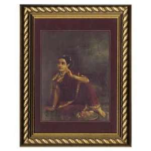  Raja Ravi Varma Framed Prints   Radha Waiting For Lord 