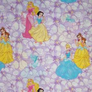   Princess Packed in Purple Flower Fabric By the Yard 
