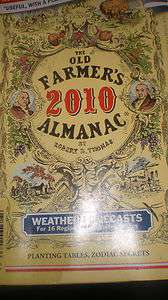 FARMERS ALMANAC 2010 SOFTCOVER LIKE NEW BACK ISSUE ANNUAL COLLECTABLE 