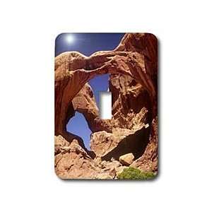  Parks   Double Arch natural rock arches.Arches National Park, Utah 