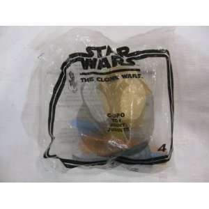   McDonalds Happy Meal Toy Star Wars Clone Wars C 3PO 2008 Toys & Games