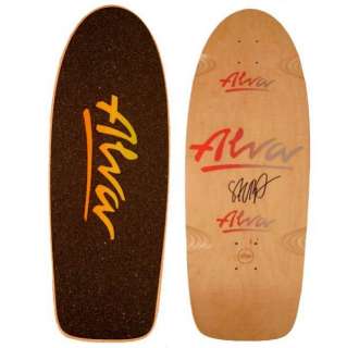 Alva Skates 1979 Steve SALBA Alba 11 Reissue Skateboard Deck RED 