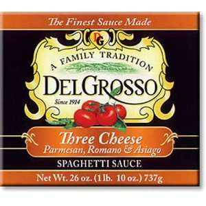 Del Gross Three Cheese Spaghetti Sauce Grocery & Gourmet Food