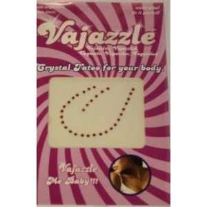 Bundle Vajazzle Red Tounge and 2 pack of Pink Silicone Lubricant 3.3 