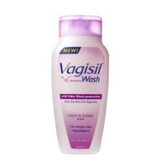 Vagisil Feminine Wash, Light & Clean Scent 12  Ounce Bottle (Pack of 4 