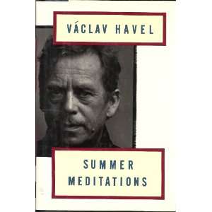  Summer meditations Vaclav Havel Books