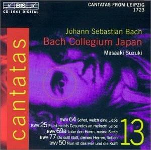 Bach Cantatas, Vol 13 (BWV 64, 25, 69a, 77, 50) /Concerto Palatino 