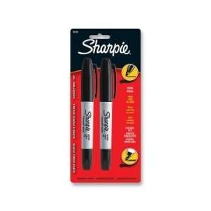  Sharpie Twin Tip Permanent Marker   Black   SAN36402PP 