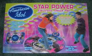 AMERICAN IDOL STAR POWER ELECTRONIC DANCE MAT USE   