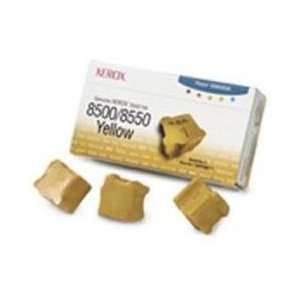  Xerox 108R00671 Solid Ink 8500/8550 Yellow (3 Sticks 