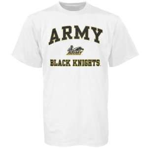   : Army Black Knights White Youth Team Logo T shirt: Sports & Outdoors