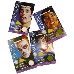  Club Pack of 24 Camouflage, Vampire, Witch and Skull 