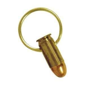  Genuine .45 Caliber Bullet Key Ring 