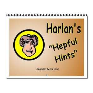 The Harlan Collection 12 Print Calendar Funny Wall Calendar by 