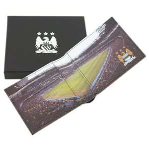 Manchester City FC. Leather Wallet   Panoramic View