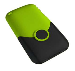  iFrogz Luxe Case for iPhone 3G, 3G S (Green/Black): Cell 
