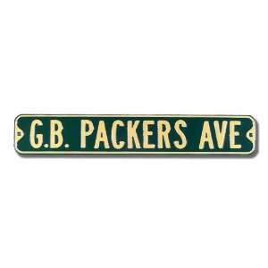  Green Bay Packers Authentic Street Sign