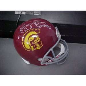  Bush Hand Signed Autographed USC Full Size Riddell Football Helmet