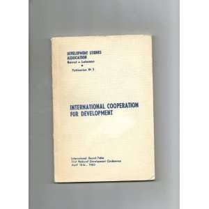   Cooperation for Development (Publication No. 3): Hassan Saab: Books