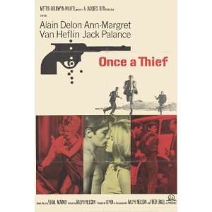  Once A Thief (1965) 27 x 40 Movie Poster Style A