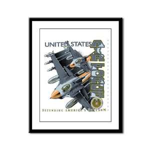 Framed Panel Print United States Air Force Defending Americas Freedom