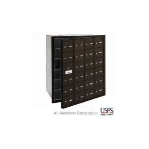 24 Door (23 usable) 4B+ Horizontal Mailboxes   Bronze   Front Loading