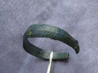 Ancient Artifact VIKING Bronze Bracelet  