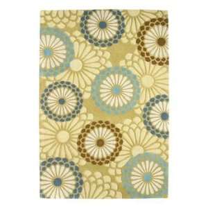  Dynamic Rugs Florence 3500 410 Green   8 x 11 Home 