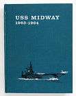 USS MIDWAY CVA 41 WESTPAC CRUISE BOOK 1963 1964