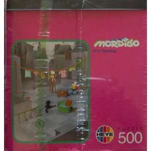  Heye Mordillo; Dry Cleaning; 500 Piece Puzzle Toys 