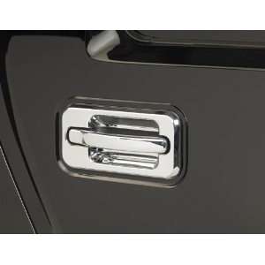 Hummer H2 Triple Chrome Plated Door Handle Covers (Fits 2003 2005 SUV 