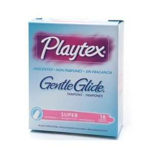    Playtex Gent Glide Super Unsc Size: 18: Health & Personal Care
