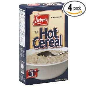Liebers Cereal, Hot, Passover, 10 Ounce Grocery & Gourmet Food