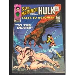 Tales to Astonish #80 Silver Age Marvel Comic Book Hulk Namor vs Iron 