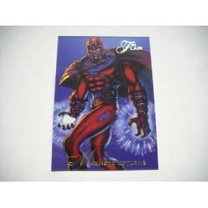 Marvel Universe 94 Flair Pre. Magneto Returns #120 Single Trading 
