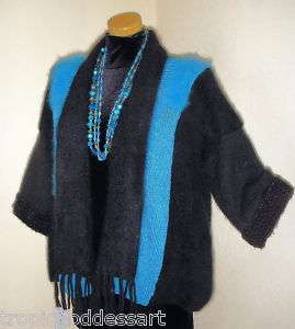 Art to Wear Cashmere Angora Sweater plus size 3x NWT  