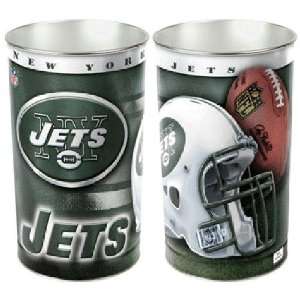   New York Jets NFL Tapered Wastebasket (15 Height) Sports & Outdoors