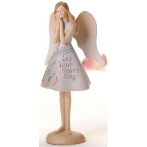    Pack of 4 Let Your Heart Sing Angel Figures 7