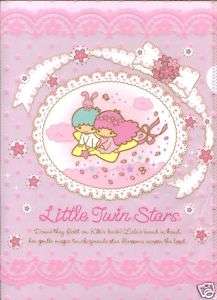 Sanrio Little Twin Stars Japan Sakura A4 File Folder #3  