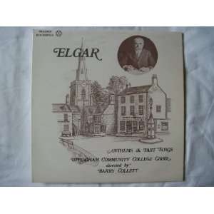   COMMUNITY COLLEGE CHOIR Elgar Works LP Uppingham Community College