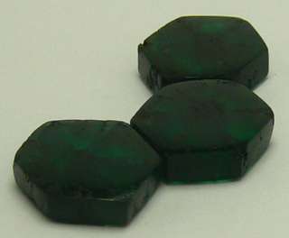 Loose Natural Colombian Emerald Trapiche Parcel 13.14 cts  
