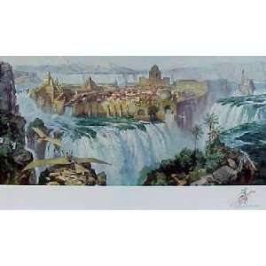  James Gurney   Waterfall City with Remarque