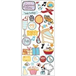  Hip Hooray Jumbo Cardstock Stickers: Home & Kitchen