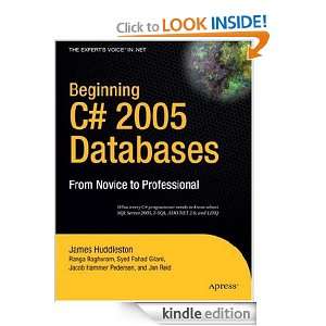  C# 2005 Databases From Novice to Professional James Huddleston 